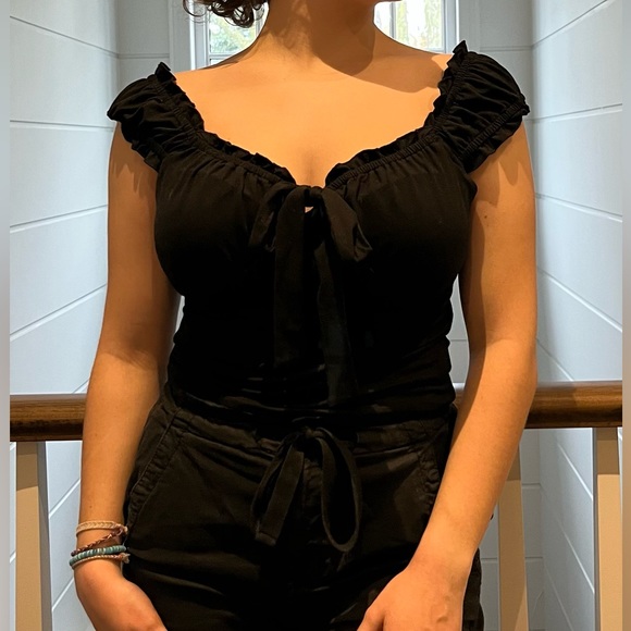 ReVamped Black Ruffle Top Trim - Picture 4 of 4